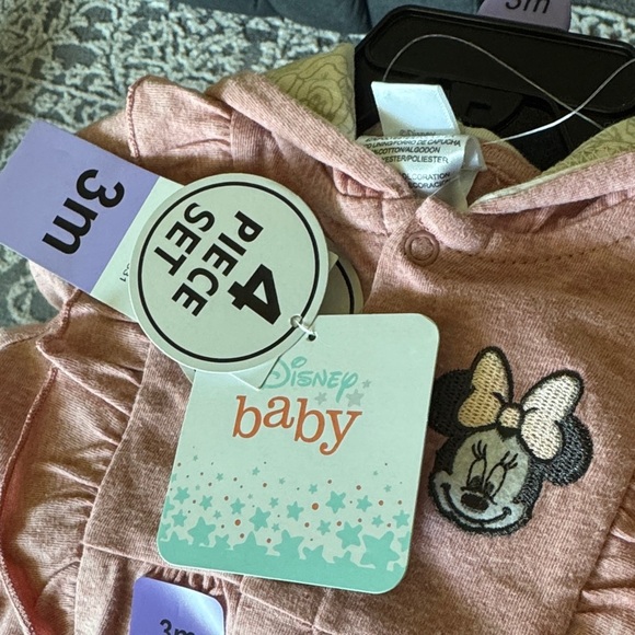 Disney Minnie Mouse Pink Kids Outfit Set - Picture 6 of 6